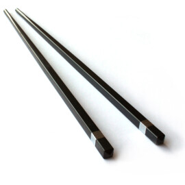 Uzen Silver chopsticks (eetstokjes)