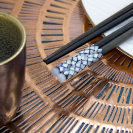 Asagi chopsticks (eetstokjes)